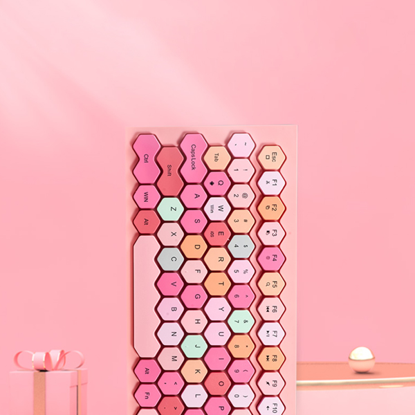 美麗心情從遇見我開始-銳柏特鍵盤詳情設計